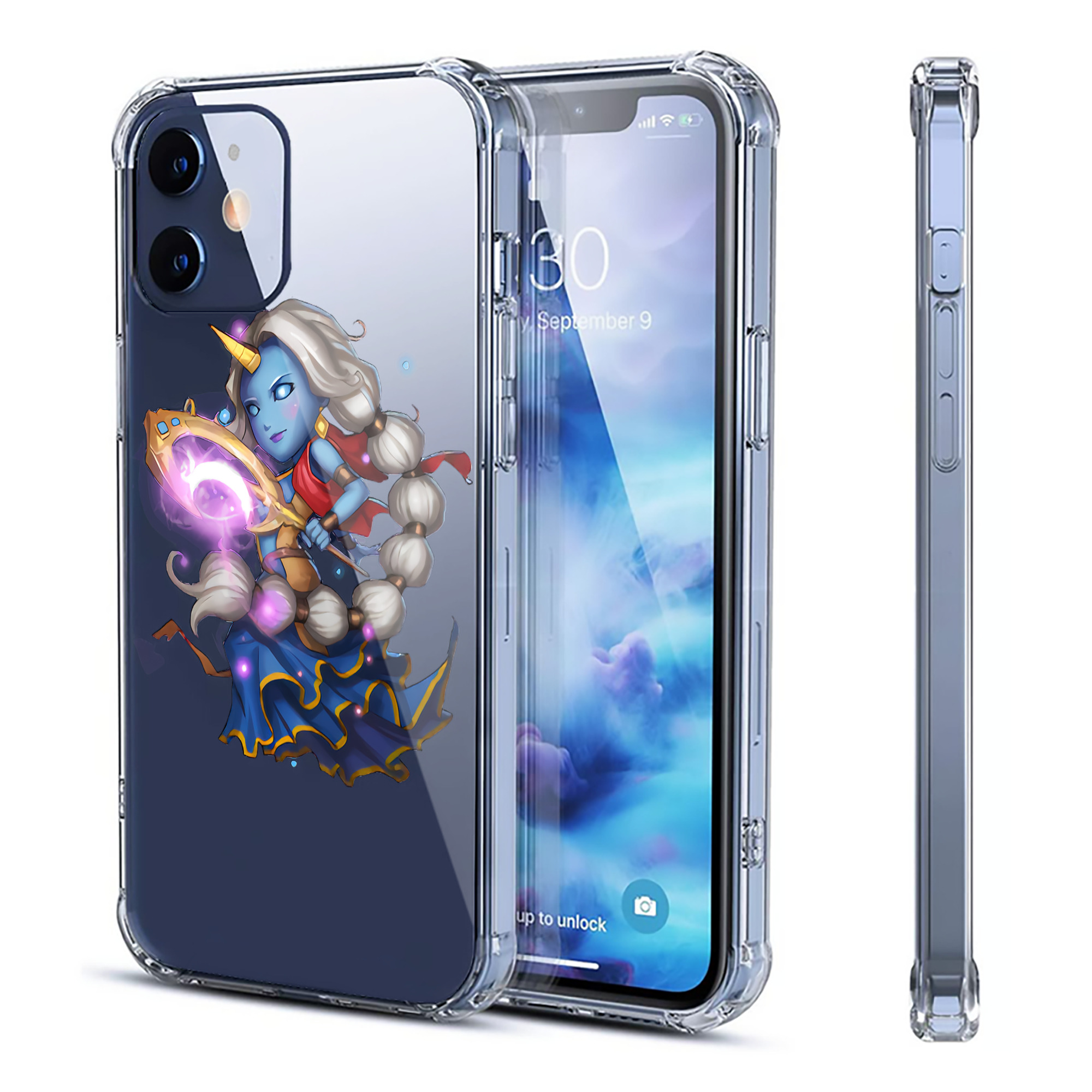 （画像用） リーグ・オブ・レジェンド League of Legends LOL 【iPhone 12シリーズ対応】透明スマホケース（クリアソフトケース）